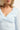 Perfect Stranger Mara V Neck 3/4 Sleeve T-Shirt Blue