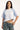 Thrills On Repeat Panelled Raglan Tee White