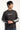 Thrills Outcast Panel Oversize Box Crop Long Sleeve Tee Dark Merch Black