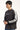 Thrills Outcast Panel Oversize Box Crop Long Sleeve Tee Dark Merch Black