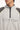 Thrills Outcast Panel Oversize Box Crop Quarter Zip Polar Fleece Glacier Grey
