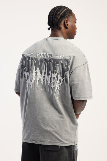Front Runner Tattoo Tee Concrete