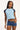 Rusty Bradley Mini Cap Sleeve Tee Retro Blue