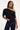 Rusty Sally Slouch Off Shoulder Tee Black