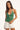 Rusty Emma Cut Out Skimmer Tank Tonal Green Stripe
