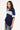 Rusty Kinetic Oversize Tee Navy Blue