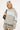 Rusty Kinetic Oversized Hooded Fleece Grey/Light Blue