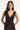 Perfect Stranger Evoke Satin Lace Top Brown