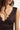 Perfect Stranger Evoke Satin Lace Top Brown