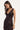 Perfect Stranger Evoke Satin Lace Top Brown