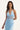 Luck & Trouble Rietta Lace Halter Maxi Dress Ice Blue