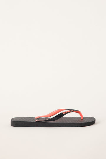 Havaianas Unisex Top Mix Thong Black/Orange