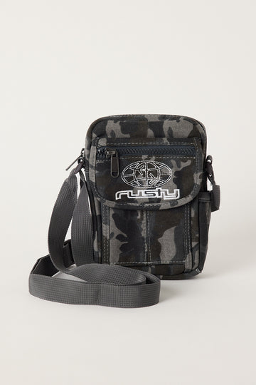 Rusty RAMBO CAMO CROSSBODY BAG GREY CAMO 1