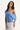 Perfect Stranger Orla Sheer Top Cornflower Blue