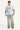 Rusty Tekka Cropped Raglan Tee Sky Blue