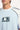 Rusty Tekka Cropped Raglan Tee Sky Blue