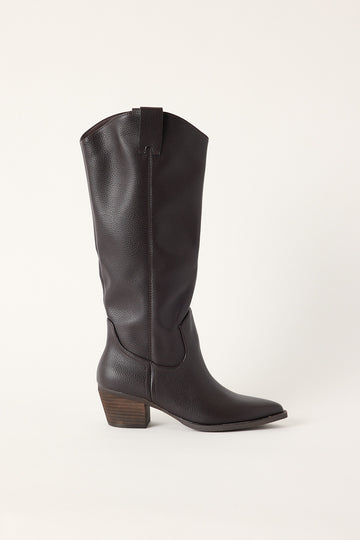 Verali Benz Boot Chocolate Brown Grain