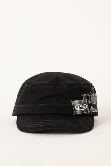 Rusty Screwdriver Castro Cap Black