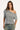 Rusty Sally Slouch Stripe Off Shoulder Top Grey/Egret Stripe