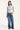 Rusty Monroe Keyhole Jersey Top Sky Blue