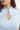 Rusty Monroe Keyhole Jersey Top Sky Blue