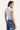 Rusty Monroe Keyhole Jersey Top Sky Blue