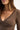 Rusty Rikki Vee Neck Jersey Top Java