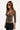 Rusty Rikki Vee Neck Jersey Top Java