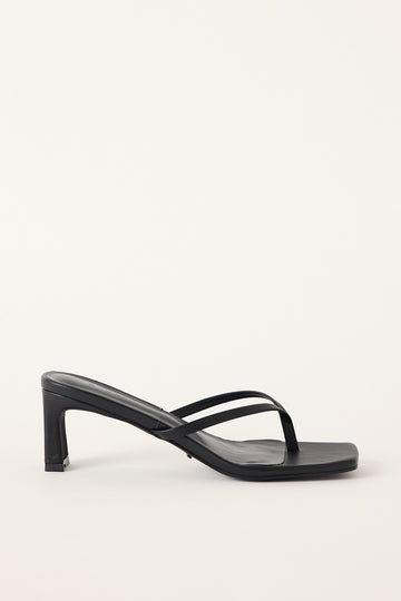 Billini Madina Thong Heel Black