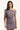 Luck & Trouble Nessa Off Shoulder Top Blue Check