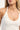 L&t Tara V Neck Racer Tank White