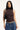 L&t Carolyn Mock Neck Tank Brown