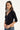 L&t Claudia 3/4 Sleeve Top Black
