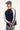 Rusty Dodger Cropped Raglan LS Tee Navy