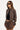 Rusty Rear View Low Rise Mini Skirt Brown
