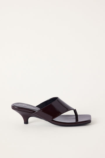 Therapy Newyorker Heel Port Crinkled Patent PU