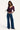 Luck & Trouble Suri V Neck T-shirt Plum
