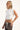 Luck & Trouble Marnie Off Shoulder Crop T-shirt White