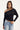 Luck & Trouble Leni Off Shoulder Long Sleeve T-shirt Black