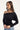 Luck & Trouble Leni Off Shoulder Long Sleeve T-shirt Black
