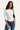 L&t Norah 3/4 Sleeve Scoop T-shirt White