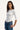 L&t Norah 3/4 Sleeve Scoop T-shirt White