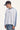 Common Need Pivot Raglan Heavyweight Cropped Long Sleeve Tee White/Navy