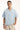 Common Need Terrence Boxy Cropped Resort Shirt Light Blue/White Check