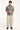 Common Need Porto Boxy Cropped Polo Brown/White Stripe