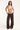 Motel Low Rise Parallel Jean Dark Chocolate