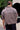 Neovision Corrode Oversize Check Cropped Shirt Brown