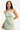 Luck & Trouble Marcella Lace Trim Satin Maxi Dress Soft Green