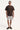 Common Need Relay Elastic Waist Short Oat Stripe