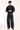 Common Need Sakura Blanco Pleated Jean Ash Black